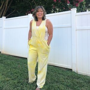 Free People Let's Chill One-Piece Jumpsuit - Sz M